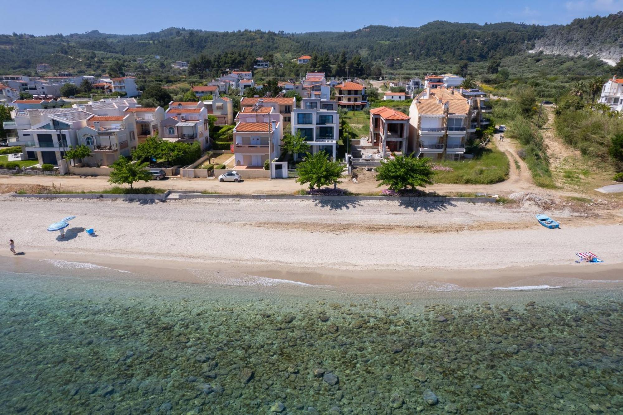 Cavo Blue Coastal Living Apartamento Polychrono Exterior foto
