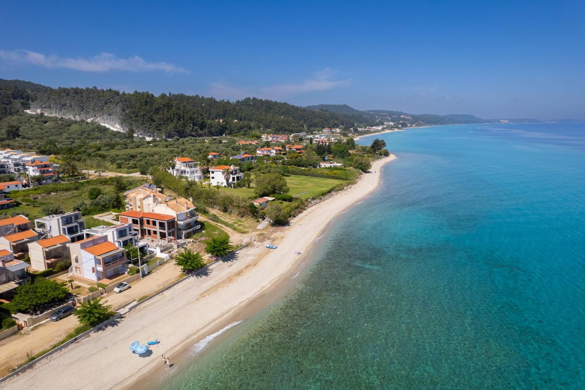 Cavo Blue Coastal Living Apartamento Polychrono Exterior foto