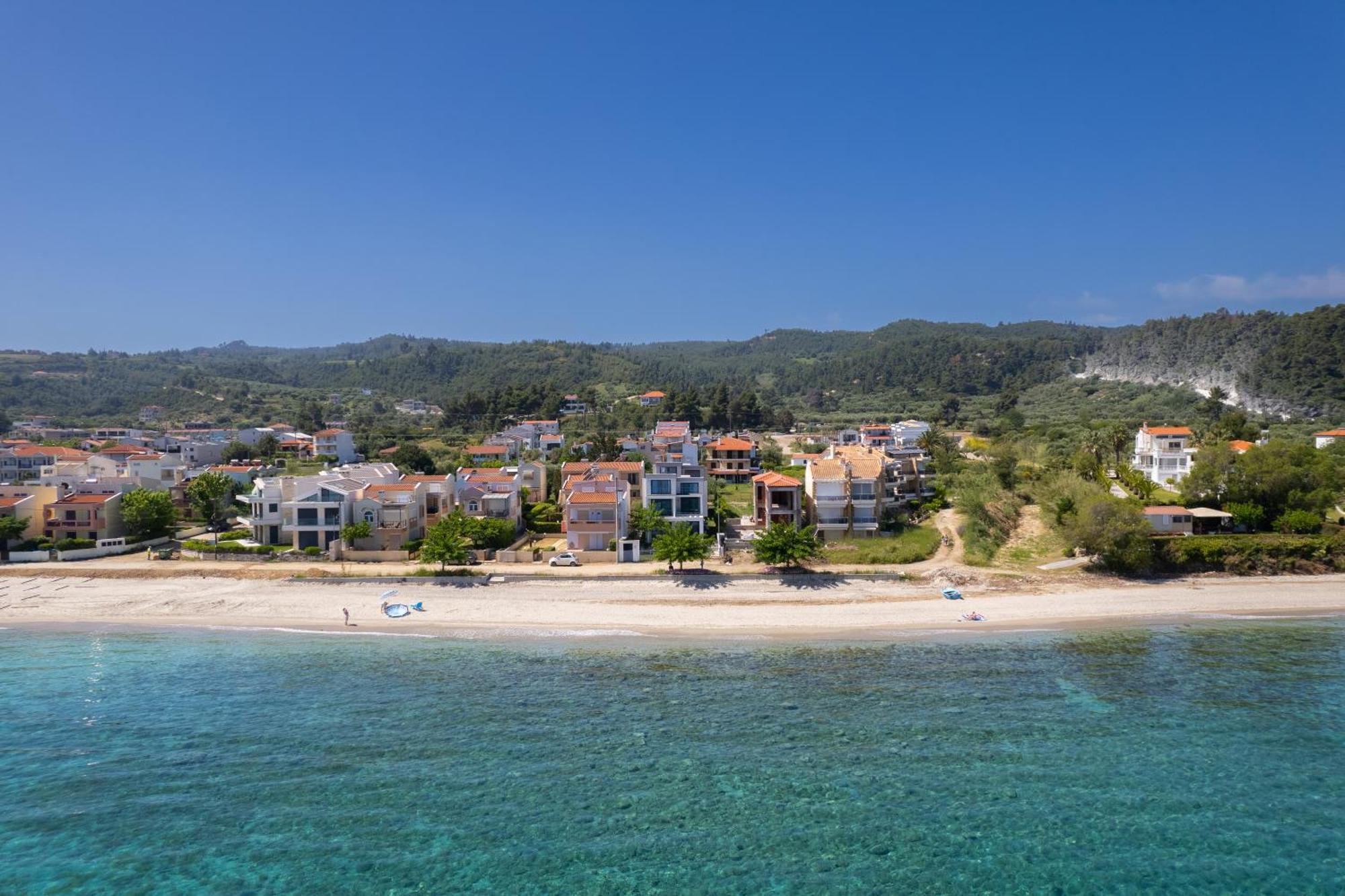 Cavo Blue Coastal Living Apartamento Polychrono Exterior foto